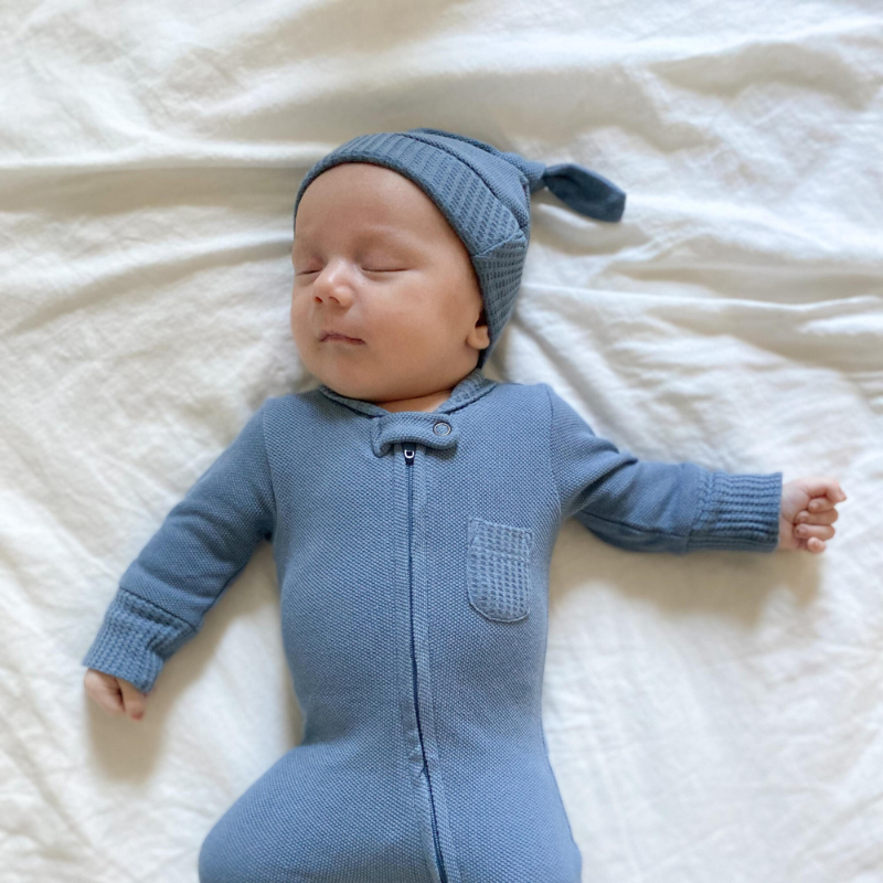 Organic Pique Knotted Hat