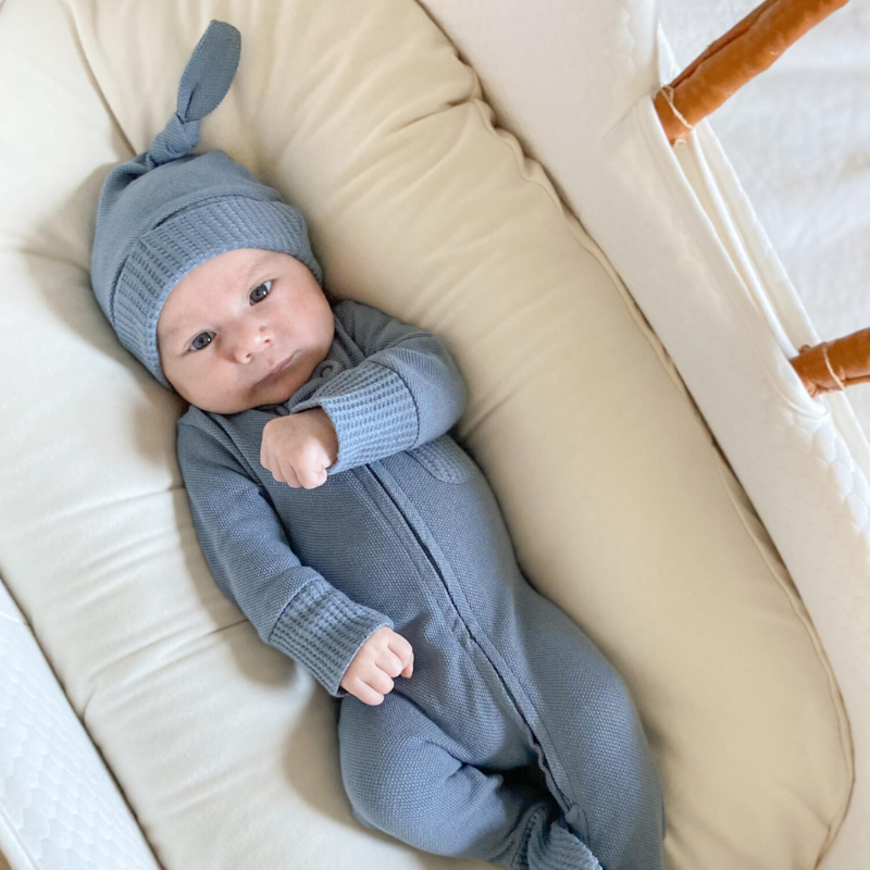 Organic Pique Knotted Hat