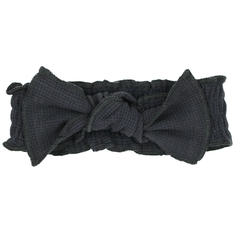 Organic Thermal Smocked Headband