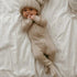 Organic 2-Way Zipper Baby Footie Oatmeal