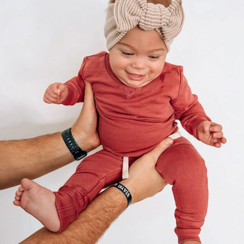 French Terry Sweatshirt & Jogger Set
