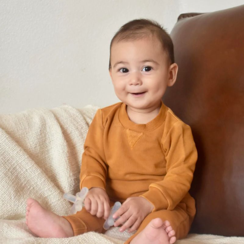 French Terry Sweatshirt & Jogger Set