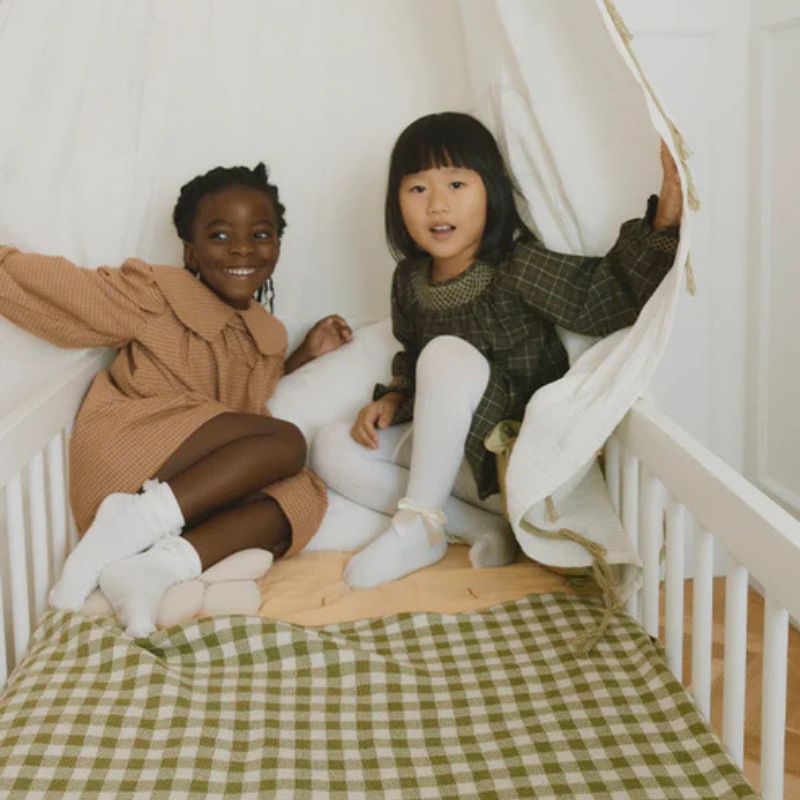 Knitted Blanket Vichy