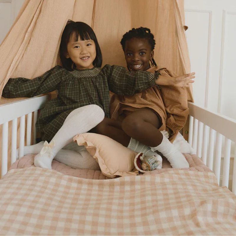 Knitted Blanket Vichy