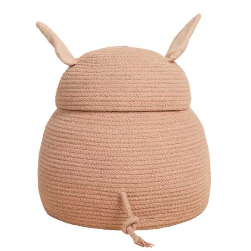 Decorative Animal Baskets Peggy The Pig