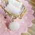 Little Biscuit Washable Rug Pink