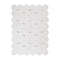 Biscuit Washable Rug White