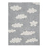 Machine Washable Rug - Clouds Grey