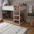 Mini Azteca Vintage Rug Blue