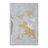 Mini World Map Washable Rug