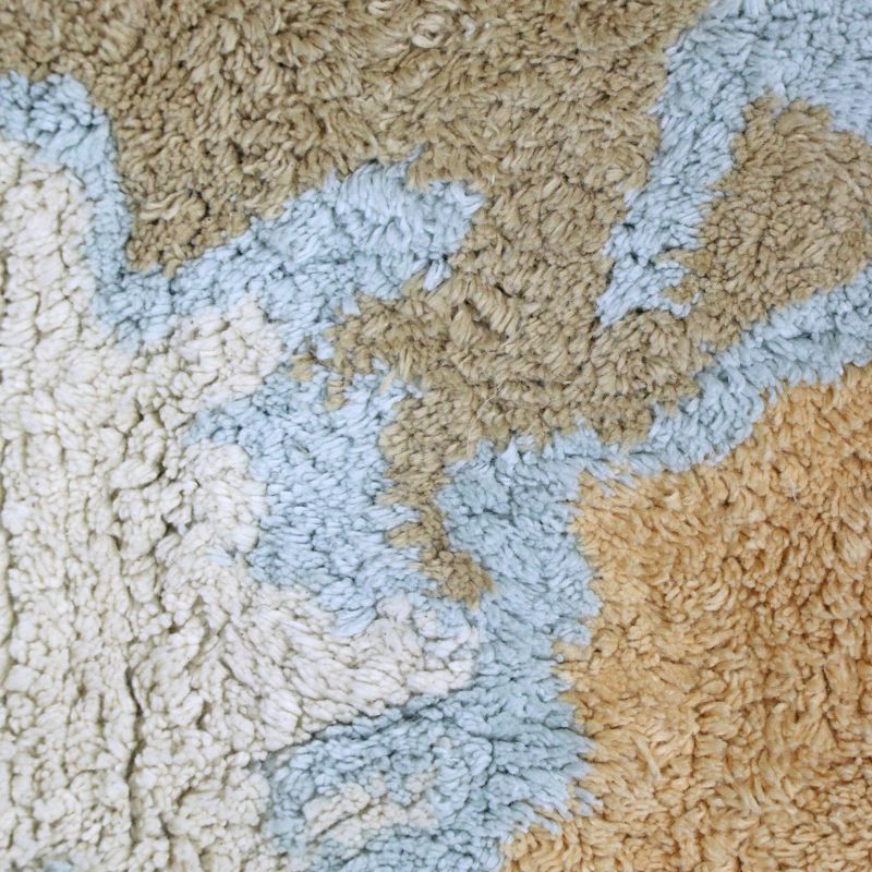 Mini World Map Washable Rug
