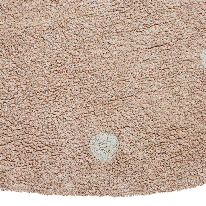 Washable Round Dot Rug