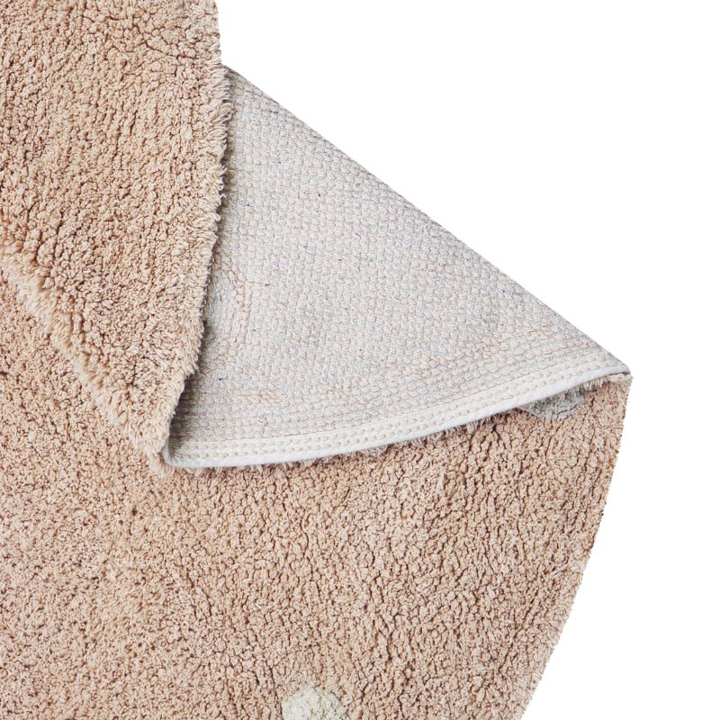 Washable Round Dot Rug