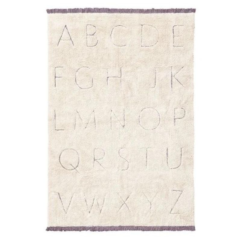 RUGCYCLED WASHABLE AREA RUG ABC