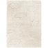 Rugcycled Washable Area Rug Clouds