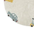 Eco-City Wheels Washable Round Area Rug