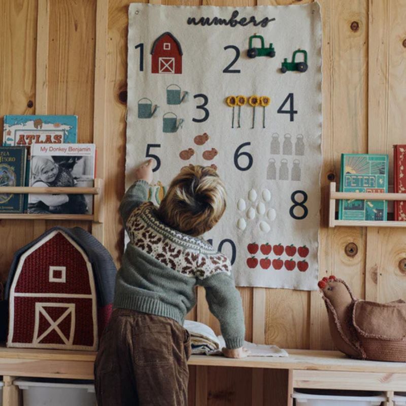 Wall Hanger Farm Numbers