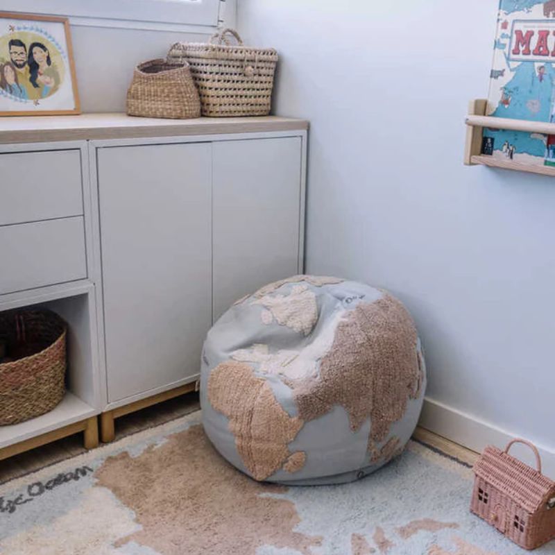 Pouffe  World Map
