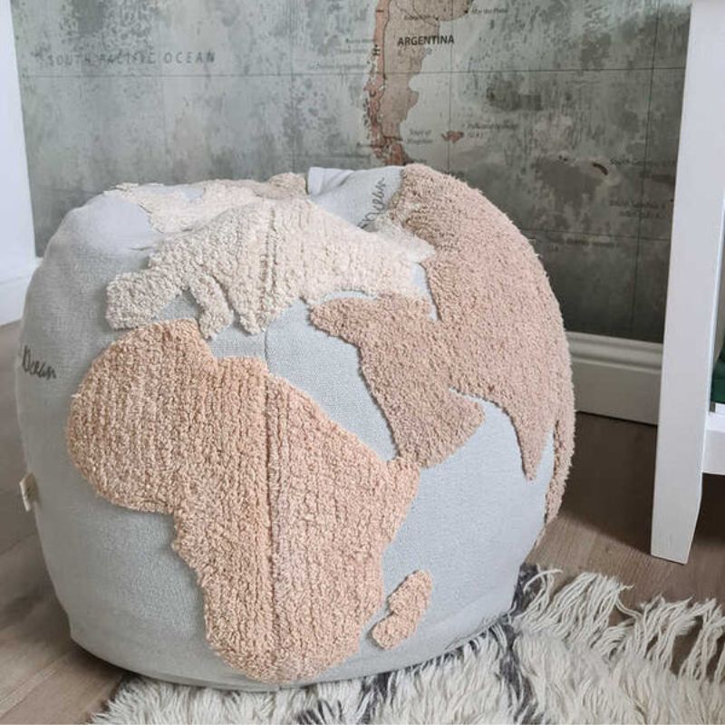 Pouffe  World Map