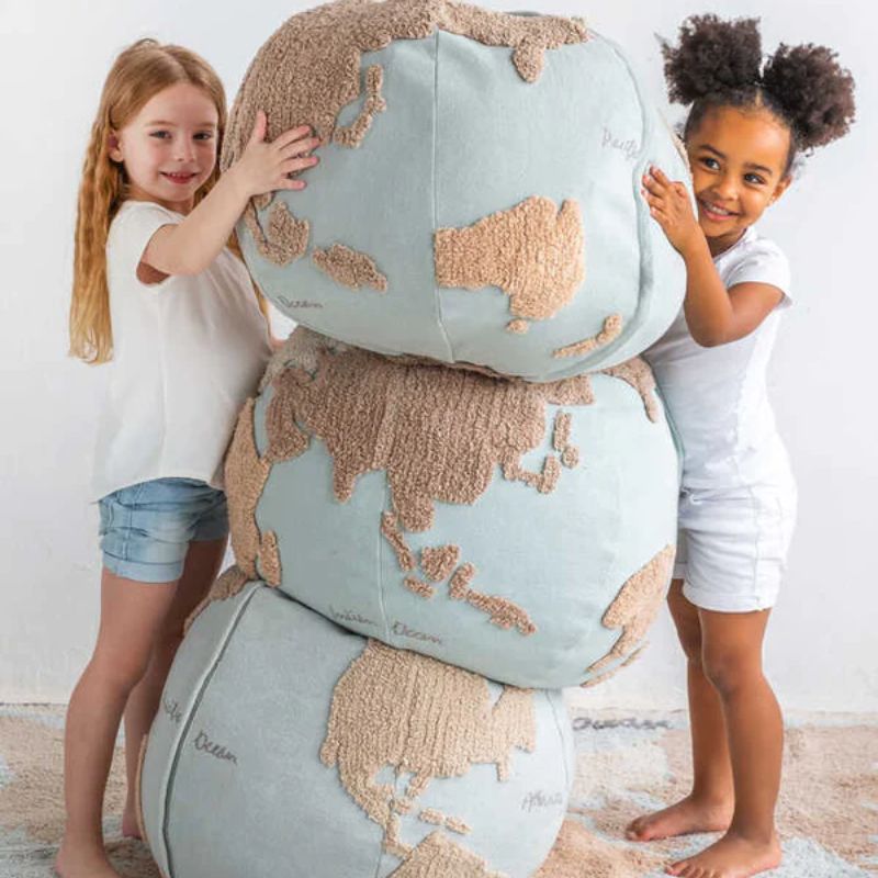 Pouffe  World Map
