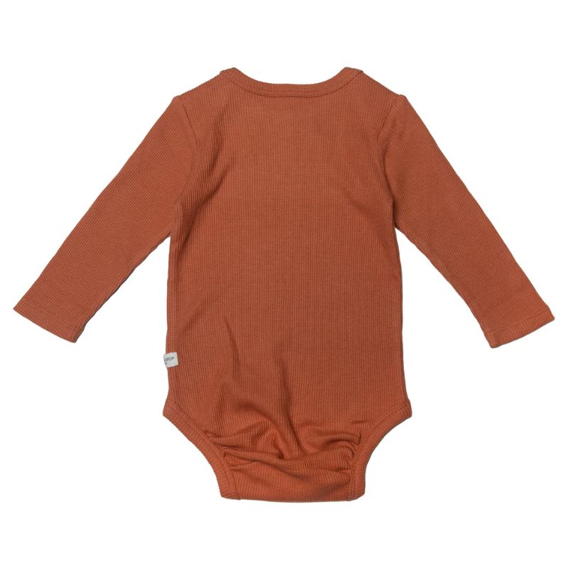 Waffle Long Sleeve Bodysuits Sienna