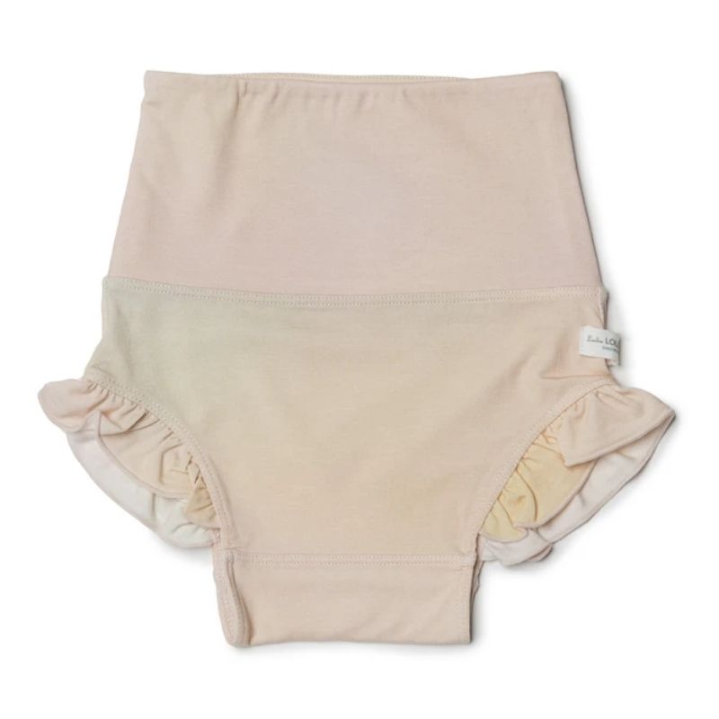Bloomers With Ruffles Rainbow Dye