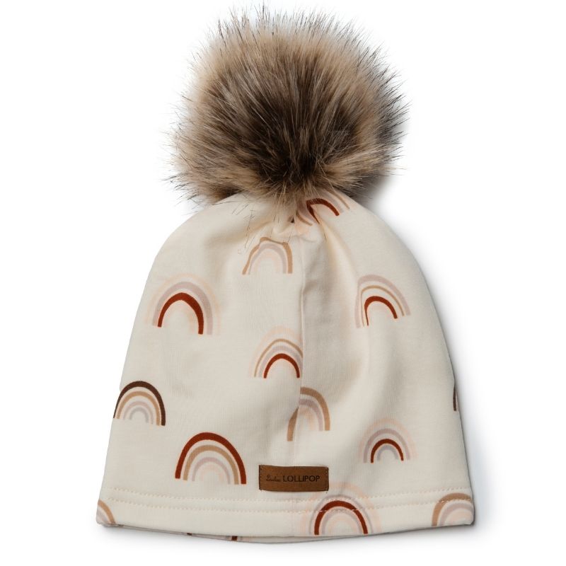 Pom Pom Beanie  Canyon Rainbow
