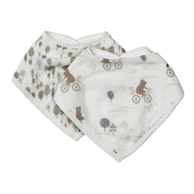 Muslin Bandana Bib Set - 2 Pack