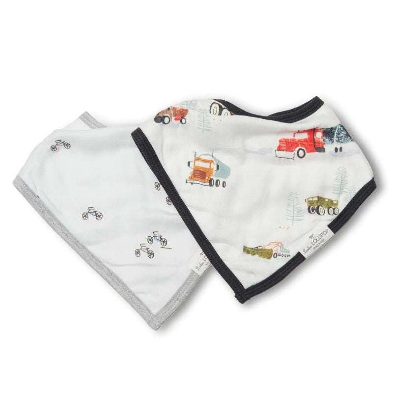 Muslin Bandana Bib Set - 2 Pack
