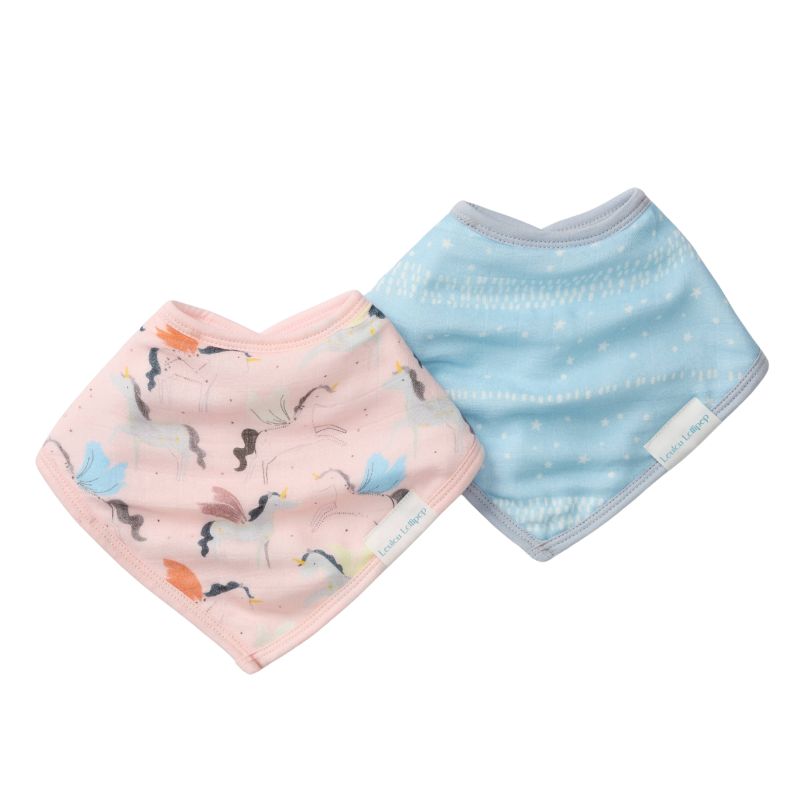 Muslin Bandana Bib Set - 2 Pack