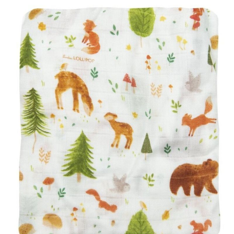 Fitted Muslin Crib Sheets Forest Friends