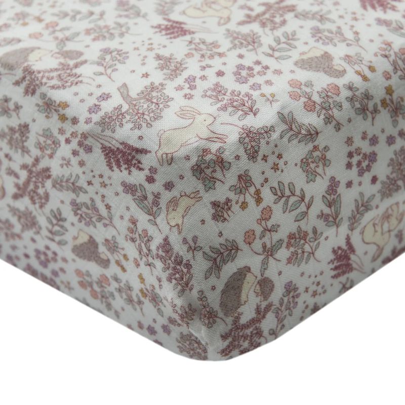 Fitted Muslin Crib Sheets