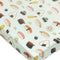 Fitted Muslin Crib Sheets Sushi