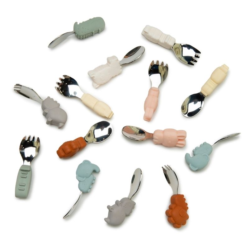 Toddler Learning Spoon and Fork Set