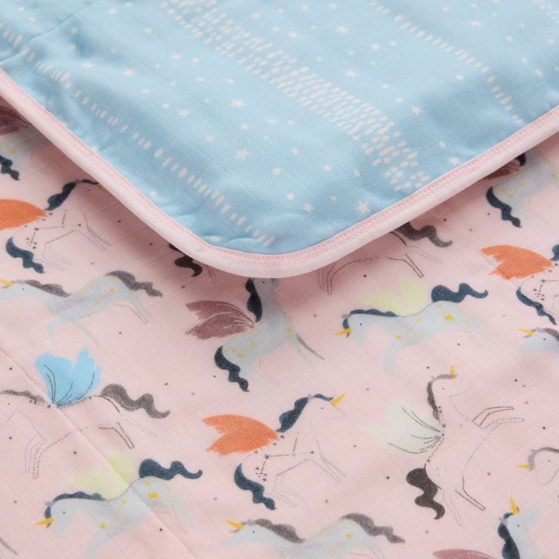 Couverture de courtepointe en mousseline