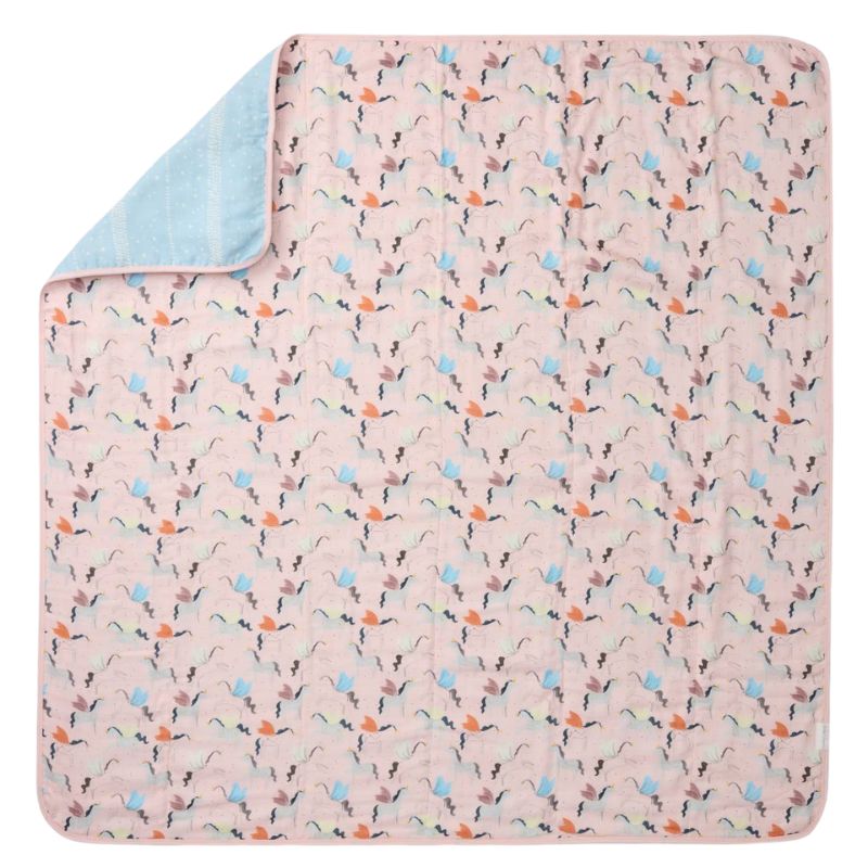 Couverture de courtepointe en mousseline