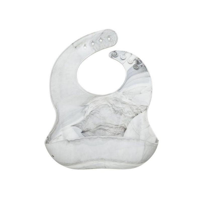 Silicone Bibs Marble