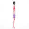 Silicone Pacifier Clip Sweetheart Pink