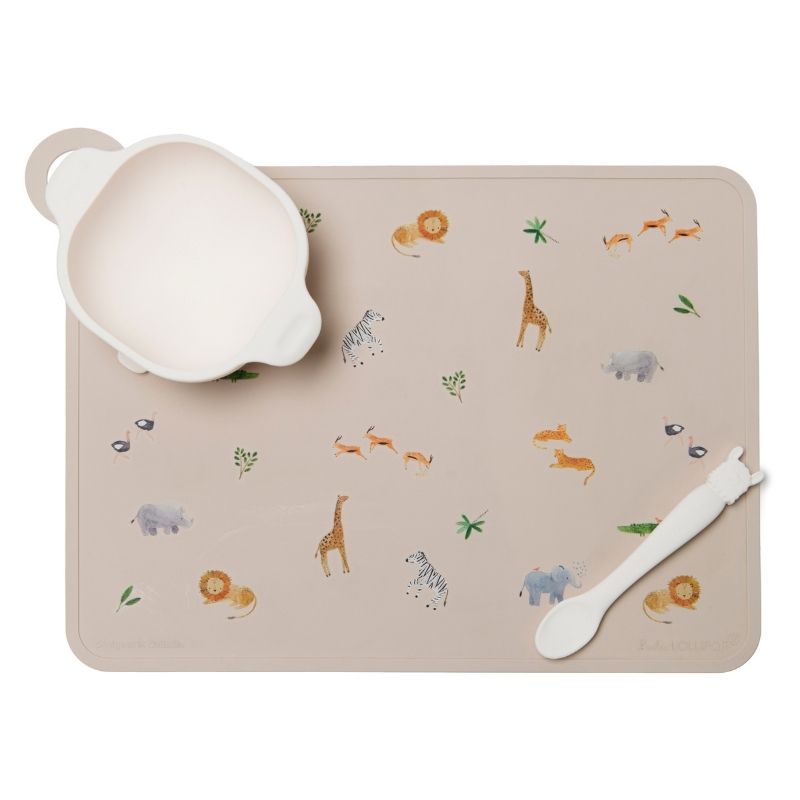 Silicone Placemats Safari Jungle
