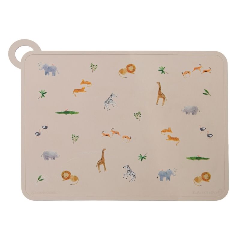 Silicone Placemats Safari Jungle