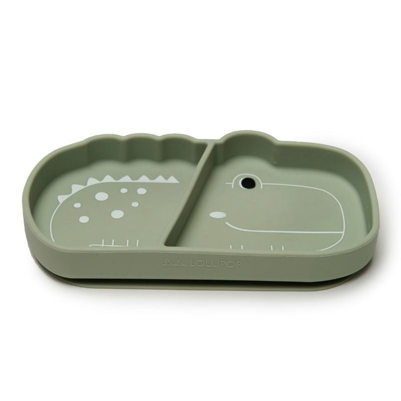 Silicone Snack Plates Atlas the Alligator