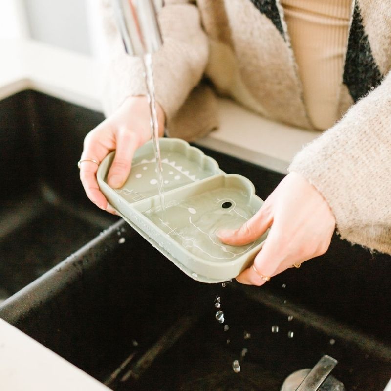 Silicone Snack Plates Atlas the Alligator