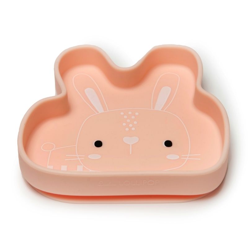 Silicone Snack Plates Bobbi the Bunny