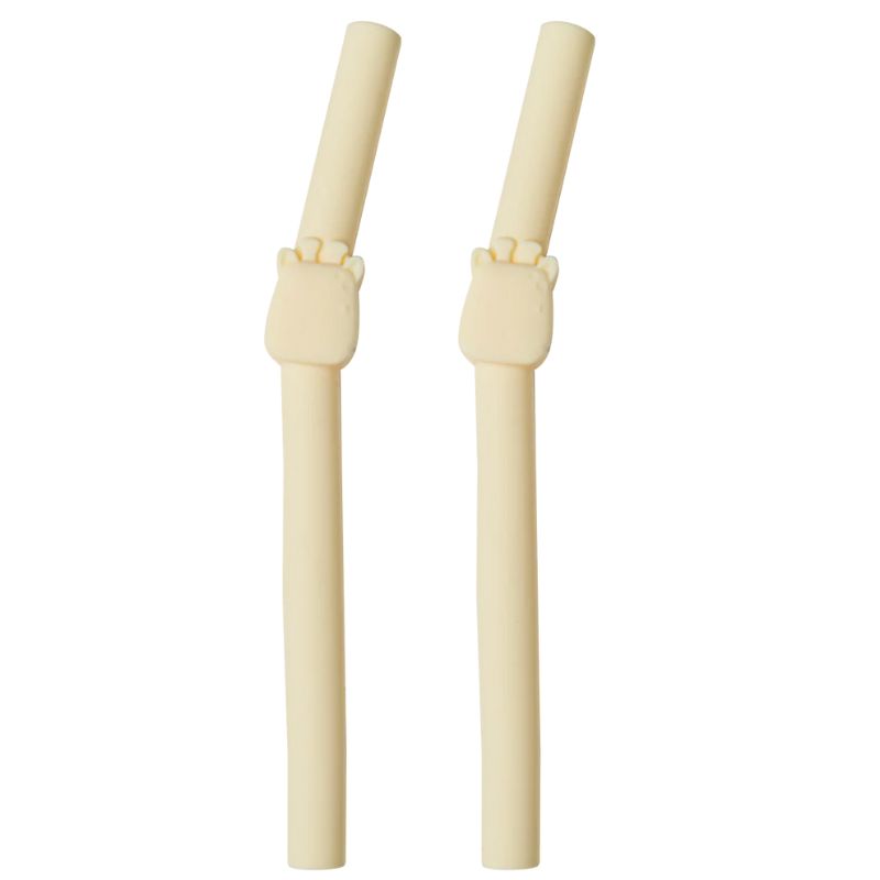 Born to be Wild - 2 Pack Kids Silicone Straws