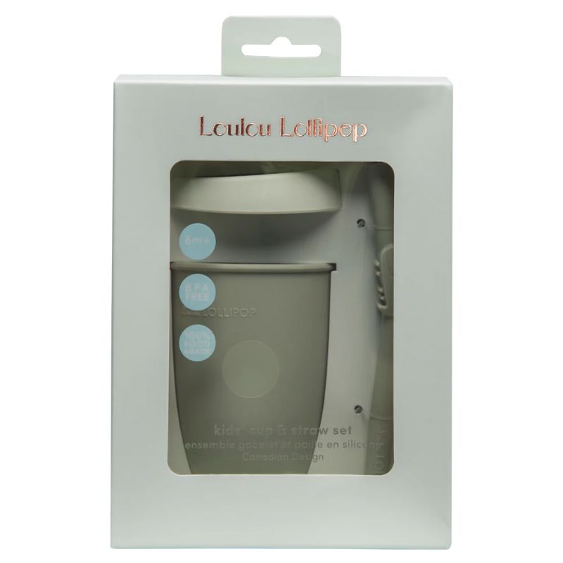 Born To Be Wild - Kids Cup With Straw Sage Alligator