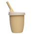 Born To Be Wild - Kids Cup With Straw Yellow Giraffe