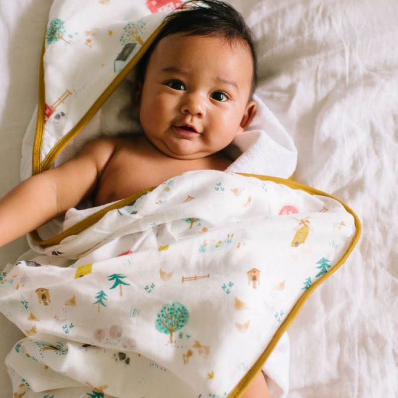 Hooded Towel + Wash Cloth Sets