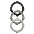 Wild Teething Ring Set Grey