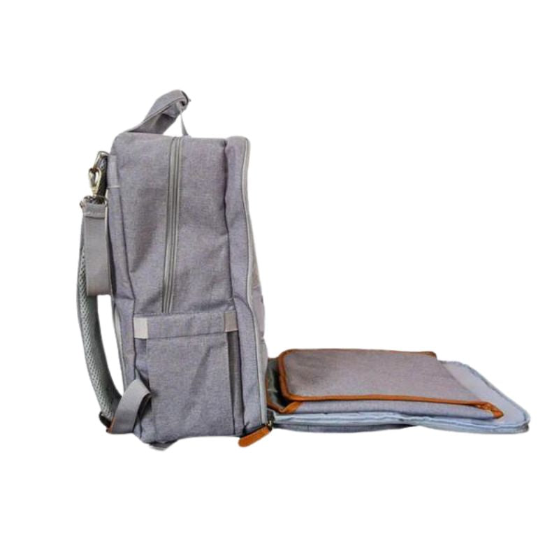 Signature Diaper Bag - Grey