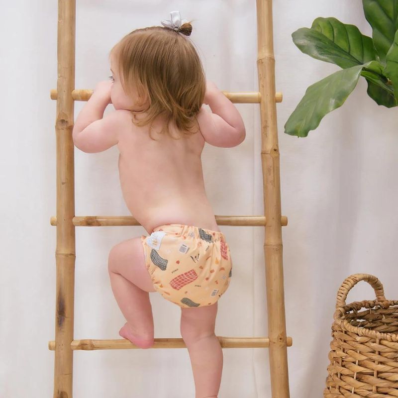 Wide Elastic Pocket Diaper
